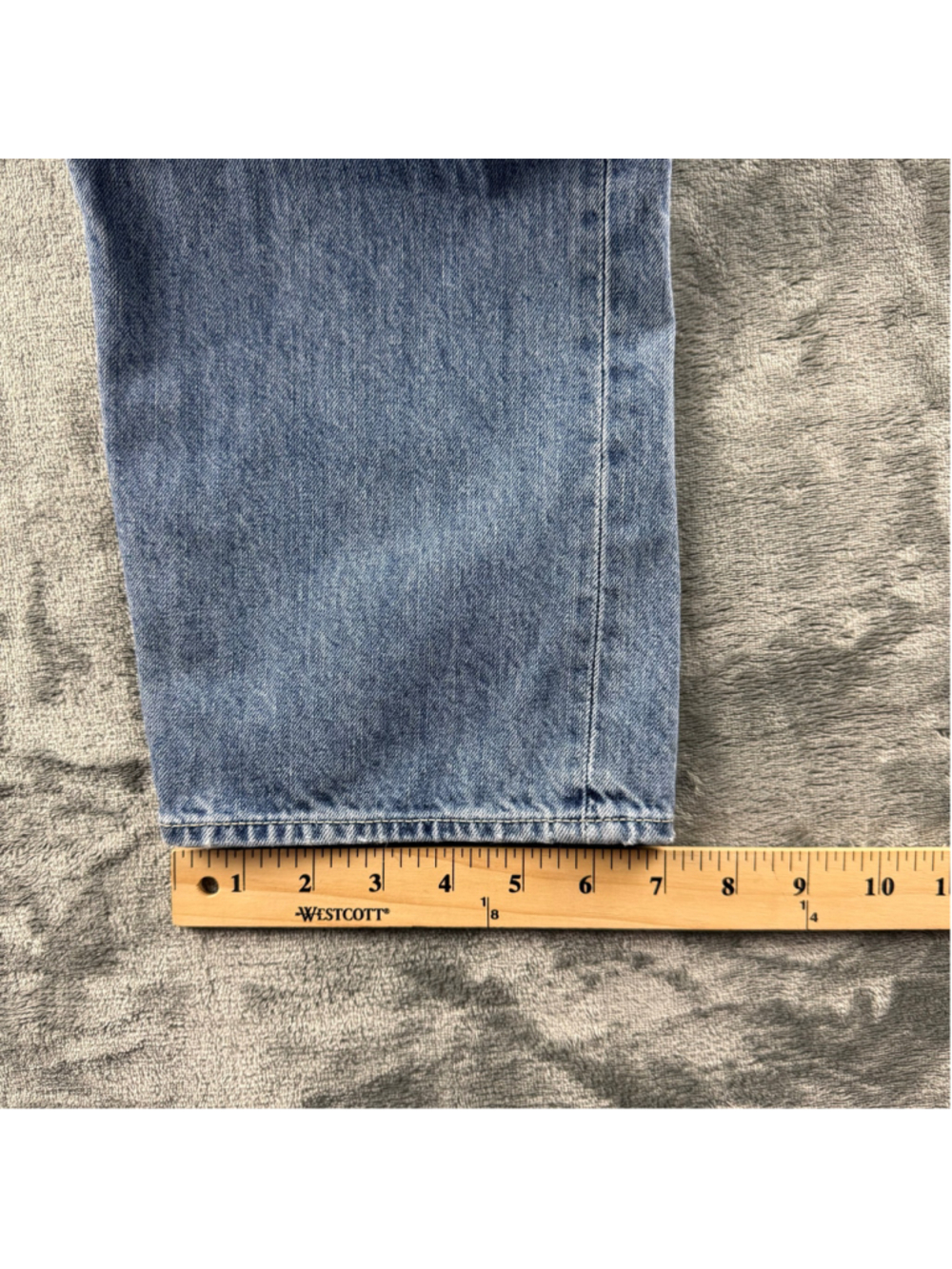 Diesel Buster Jeans Men’s W36 L32 Distressed Slim Tapered Y2K Indie Sleaze Blue - Picture 16 of 16